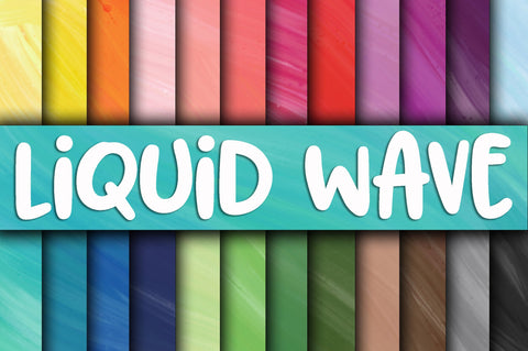 Liquid Wave Digital Papers Digital Pattern Old Market 