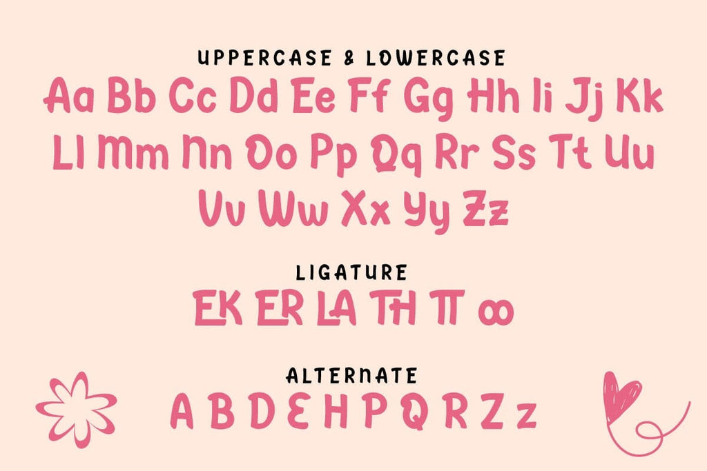 Lirzec Font - So Fontsy