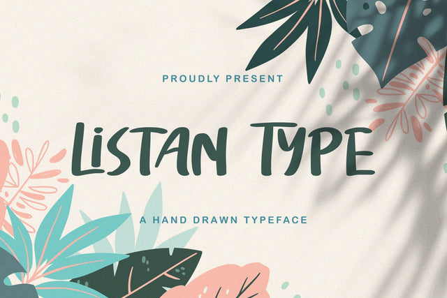Listan Type - Playful Display Font Font StringLabs 