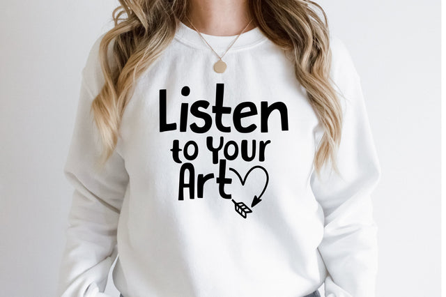 Listen to Your Art svg SVG orpitasn 