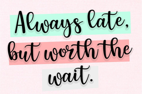 Listin Script Font muhammadzeky 