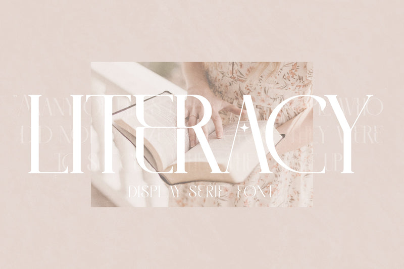 LITERACY Typeface Font Storytype Studio 