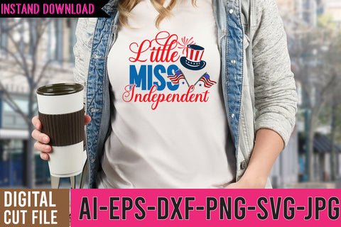 Litlle Miss Independent SVG Cut FIle SVG BlackCatsMedia 