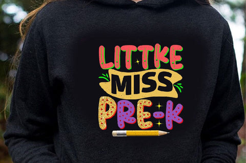 Littke Miss PRE-K Sublimation SVGArt 