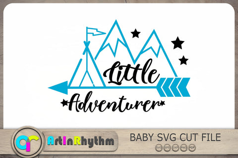 Little Adventurer Svg, Baby Boy Svg, Baby Svg, Baby Quote Svg SVG Artinrhythm shop 