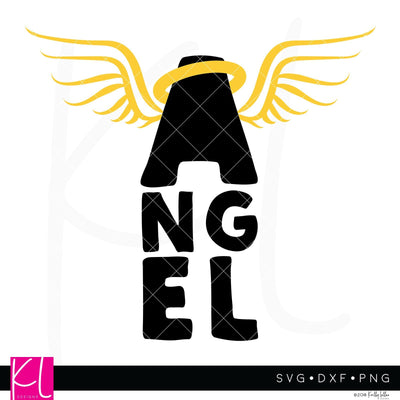 Little Angel SVG Kelly Lollar Designs 