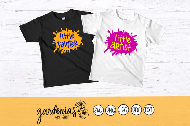 Little Artist / Little Painter SVG Gardenias Art Shop 