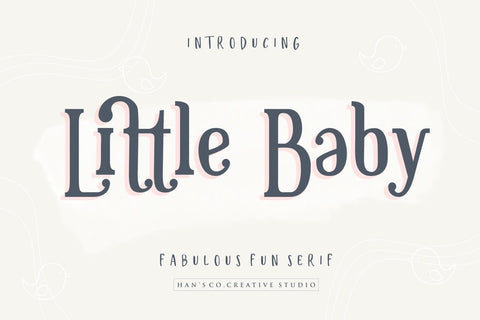 Little Baby Font Hans Co 