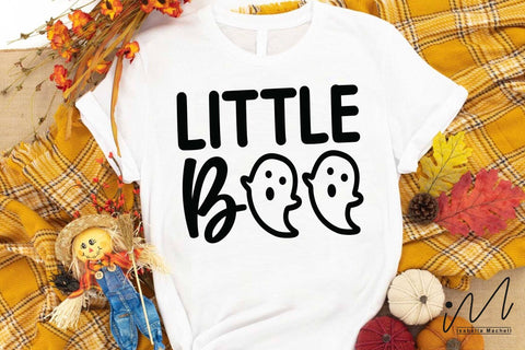 little boo svg,Baby Boo Svg, Baby Girl Cut File, First Halloween Svg, Ghost Svg SVG Isabella Machell 