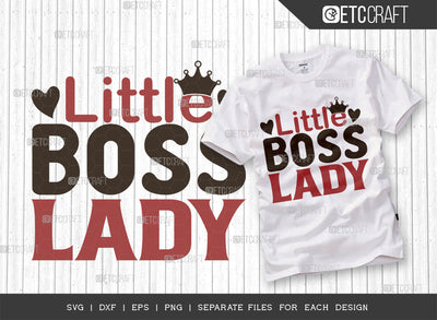 Little Boss Lady SVG Cut File, Newborn Svg, Baby Bump Svg, Cute Baby Svg, Baby Quotes, TG 00067 SVG ETC Craft 