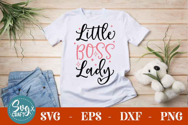 little boss lady SVG cut file SVG Svgcraft 