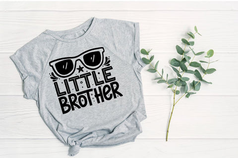 Little brother, baby SVG SVG DESIGNISTIC 