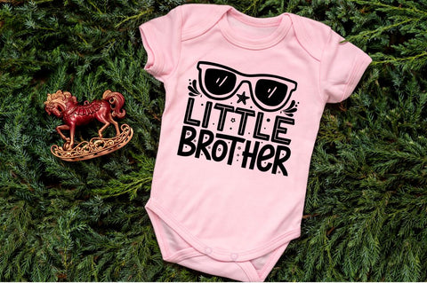 Little brother, baby SVG SVG DESIGNISTIC 
