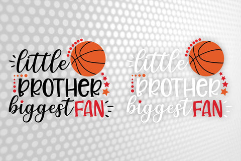 Little brother biggest fan Svg | Basketball Svg | Basketball mug | Basketball tshirt | Basketball birthday | Basketball cut file | Svg Cut Files SVG 1uniqueminute 