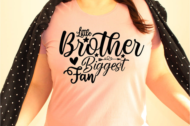 Little Brother Biggest Fan svg SVG orpitasn 