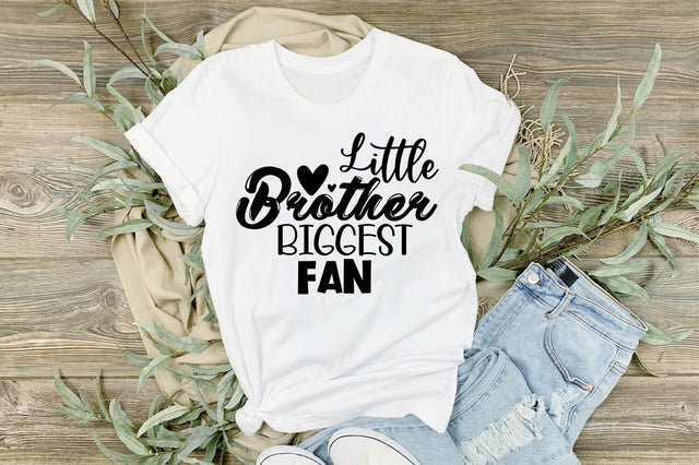 Little Brother Biggest Fan svg SVG orpitasn 