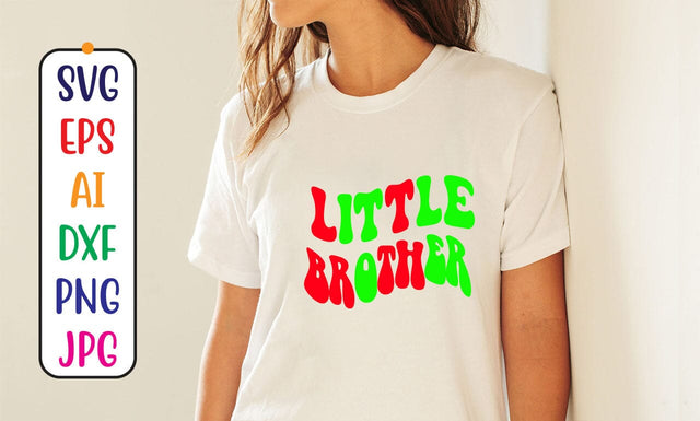 Little Brother Retro SVG SVG Syaman 