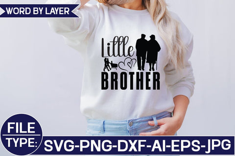 Little Brother SVG Cut File SVG Studio Innate 