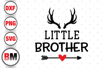 Little Brother SVG, PNG, DXF Files SVG BMDesign 