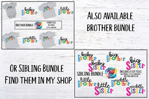 Little Brother SVG Special Heart Studio 