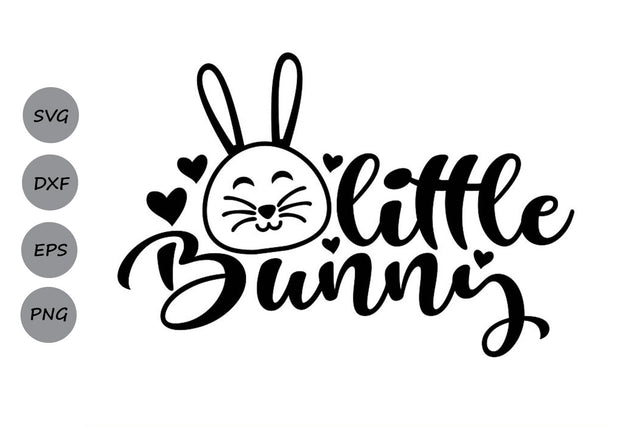 Little Bunny| Easter SVG Cutting Files SVG CosmosFineArt 