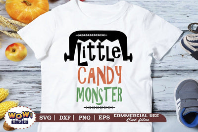 Little candy Monster svg, dxf, png, horror svg, Halloween cutting file, 31st october svg, Halloween svg, Halloween cricut file, halloween SVG Wowsvgstudio 