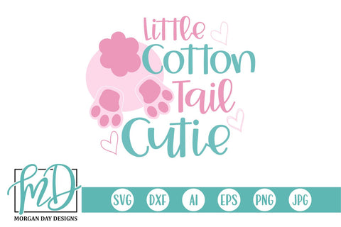 Little Cotton Tail Cutie SVG Morgan Day Designs 