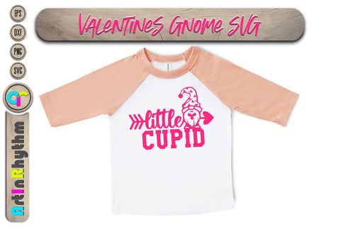 Little Cupid svg, Happy Valentine's day, Baby Valentines svg, gnome svg SVG Artinrhythm shop 