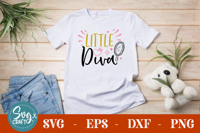 little diva SVG cut file SVG Svgcraft 