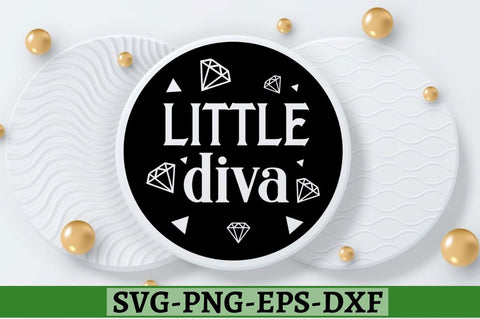 Little diva SVG SVG DESIGNISTIC 