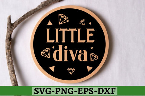 Little diva SVG SVG DESIGNISTIC 