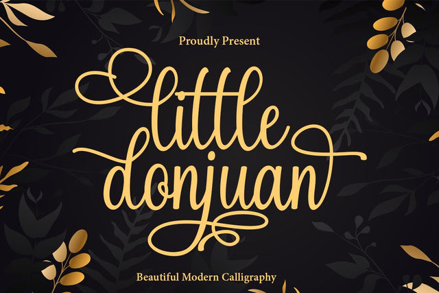Little Donjuan Font Supersemar Letter 