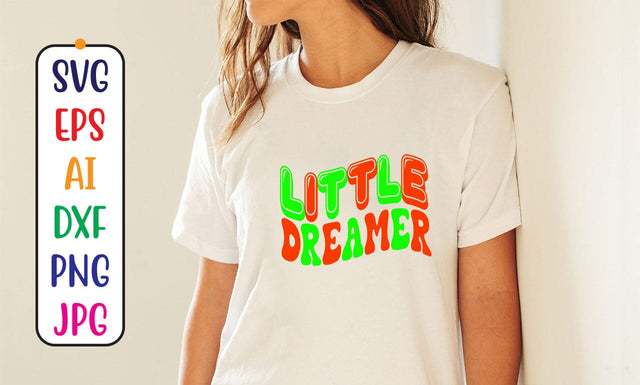 Little Dreamer Retro SVG SVG Syaman 