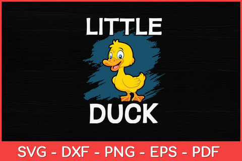 Little Duck I Duckling I Happy Duck Svg Design SVG artprintfile 