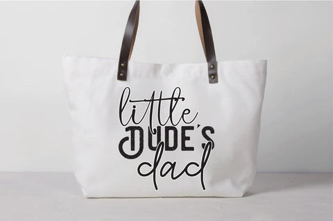 Little Dude's Dad Svg Vol-1 SVG Creativeart88 