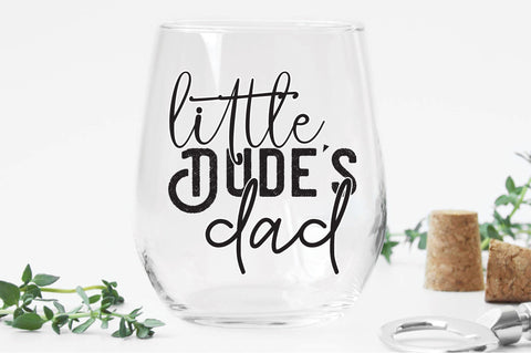 Little Dude's Dad Svg Vol-1 SVG Creativeart88 