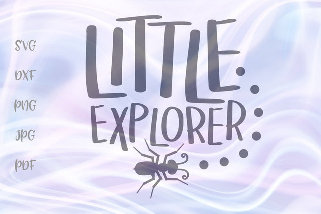 Little Explorer SVG, PNG, DXF, PDF, JPG SVG Digitals by Hanna 
