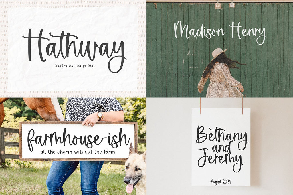 Little Farmhouse Font Bundle - So Fontsy
