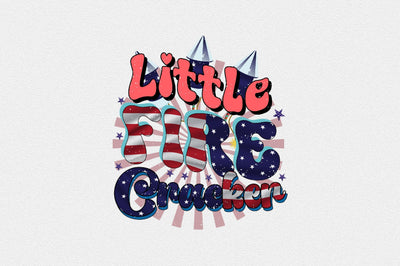 Little Firecracker Sublimation SVGArt 