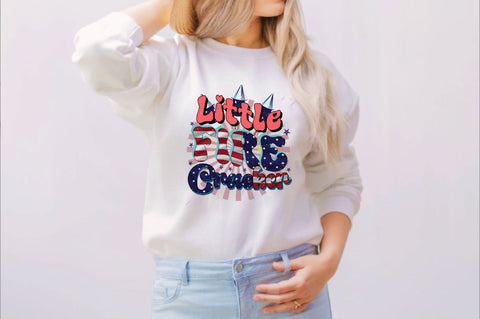 Little Firecracker Sublimation SVGArt 