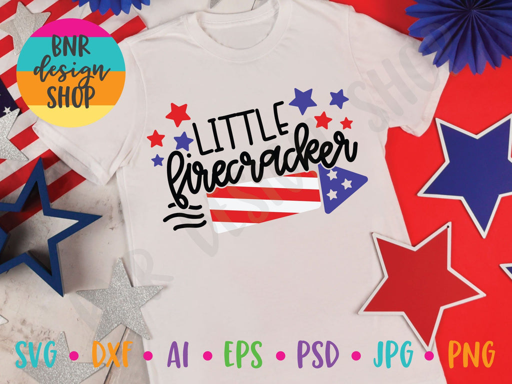 Little Firecracker SVG - So Fontsy