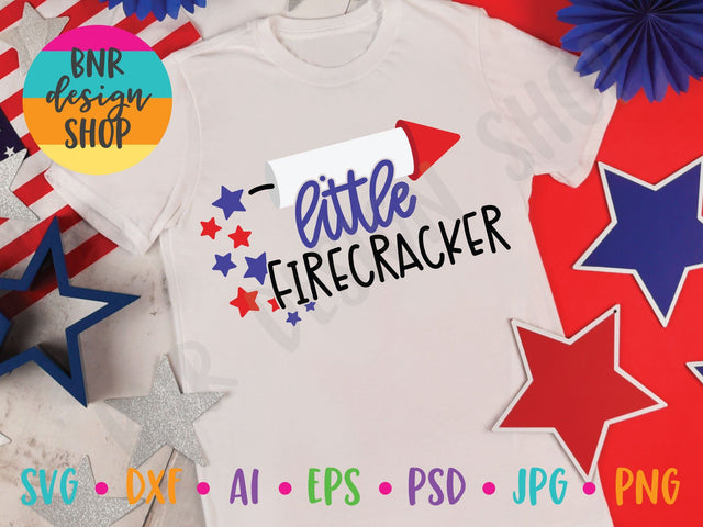 Little Firecracker SVG SVG BNRDesignShop 