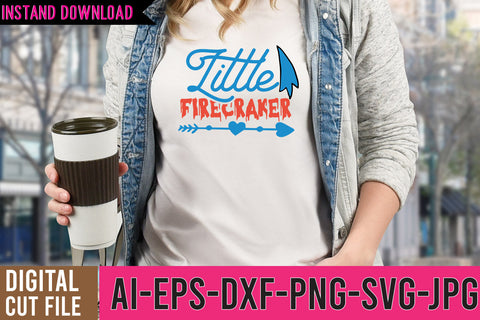 Little Firecraker SVG Cut FIle SVG BlackCatsMedia 