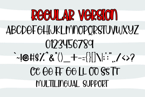 Little Foxie -- Two Styles ALL Caps Font Font Dm Letter Studio 