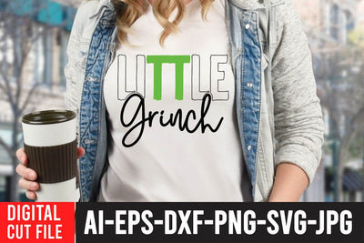 Little Grinch SVG Cut File SVG BlackCatsMedia 