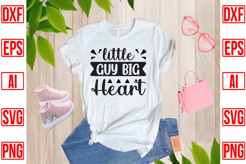 Little Guy Big Heart SVG CraftlabSvg29 