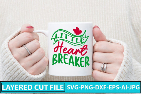 Little Heart Breaker SVG Cut File SVG Syaman 