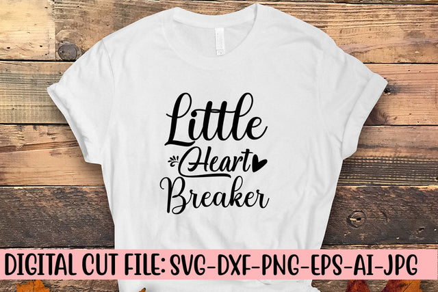 Little Heart Breaker SVG Cut File SVG Syaman 