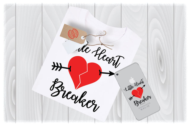 Little Heart Breaker SVG Files for Cricut Designs | Valentines Day SVG Files SVG My Sew Cute Boutique 