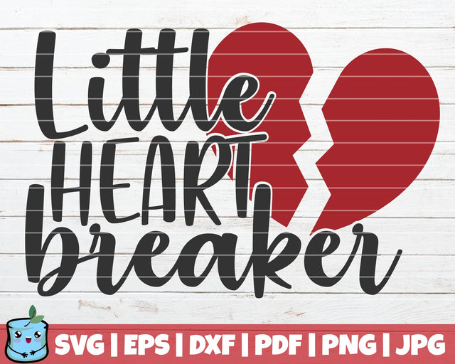 Little Heart Breaker SVG MintyMarshmallows 